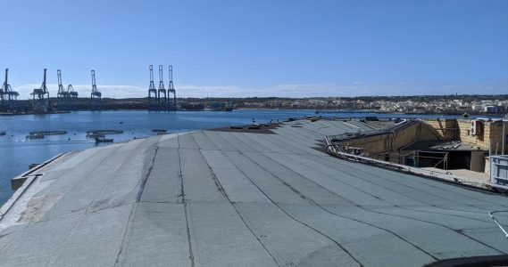 Fort San Lucian – Waterproofing